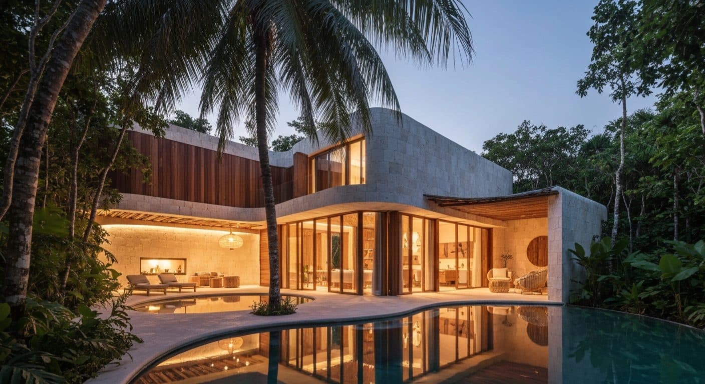 Access México Realty · luxury Tulum jungle villa