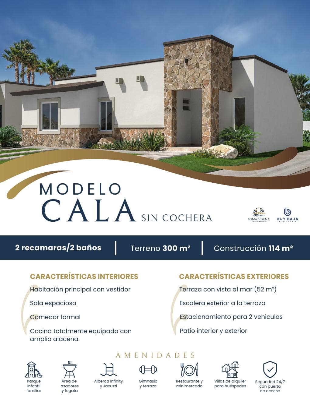 Modelo Cala sin Cochera